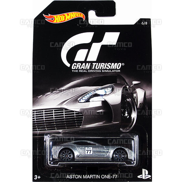 Aston Martin ONE-77 - from 2016 Hot Wheels GRAN TURISMO Case Assortment DJL12-999A by Mattel.