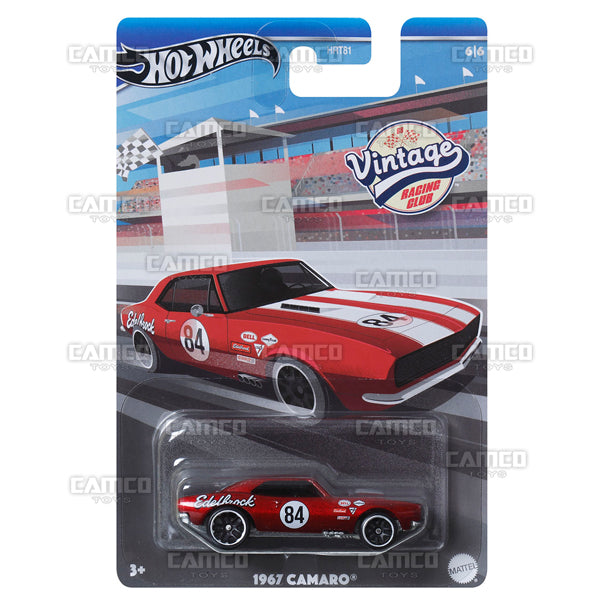 ホットウィール　67 CAMARO レア Hot Wheels Since '68 Top 40 Red '67 Camaro 1:64 with