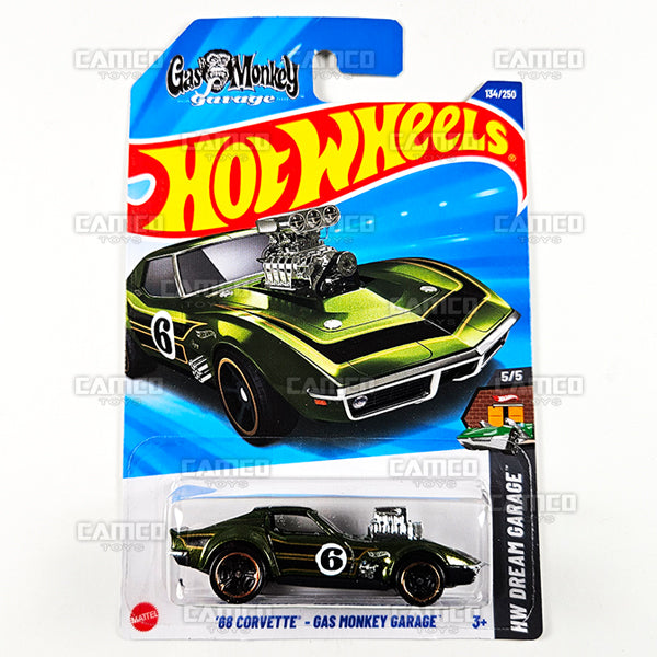 ジョーカー　ドロシー大8/20 2025 Hot Wheels 68 CORVETTE GAS MONKEY GARAGE #134 - HW Dream