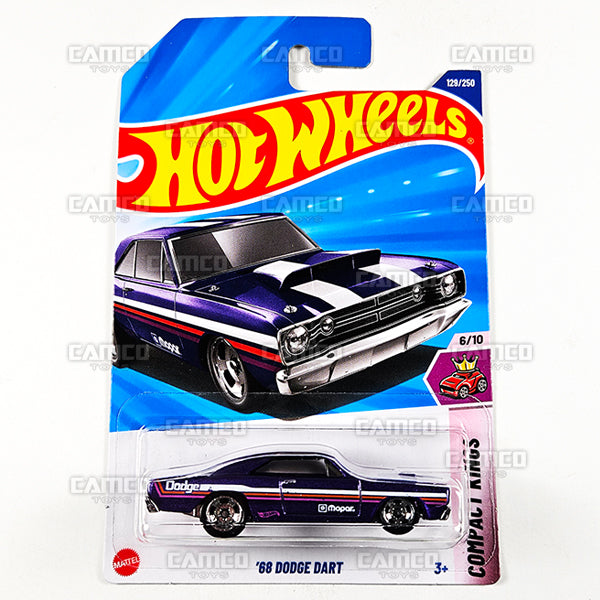 2025 Hot Wheels 68 DODGE DART 129/250 - Compact Kings Series 6/10 Purple