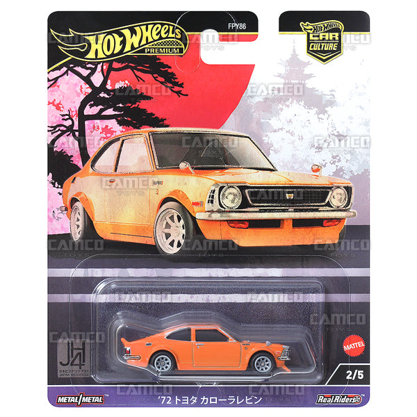 2024 Hot Wheels Japan Historics 4 - 72 Toyota Corolla Levin orange ...