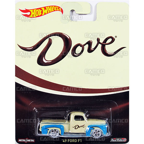 49 FORD F1 (Dove) - 2015 Hot Wheels Pop Culture B Case (MARS Candy) Assortment CFP34-956B by Mattel.