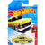55 CHEVY #12 yellow (HW Flames) - 2018 Hot Wheels Basic Mainline A Case Assortment C4982 by Mattel.