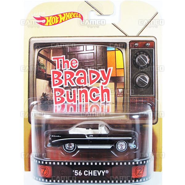 56 CHEVY (The Brady Bunch) - 2015 Hot Wheels Retro Entertainment J Case BDT77-996J by Mattel