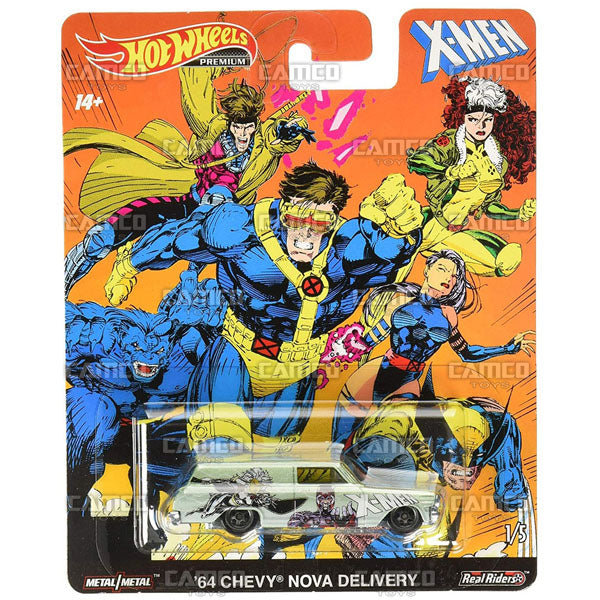 64 Chevy Nova Delivery - 2019 Hot Wheels Premium Pop Culture B Case X-MEN Assortment DLB45-946B by Mattel.