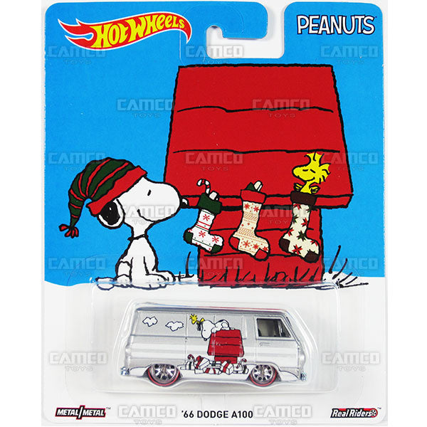 66 DODGE A100 (Snoopy&#39;s Christmas) - from 2016 Hot Wheels Pop Culture E Case (PEANUTS) Assortment DLB45-956E by Mattel.