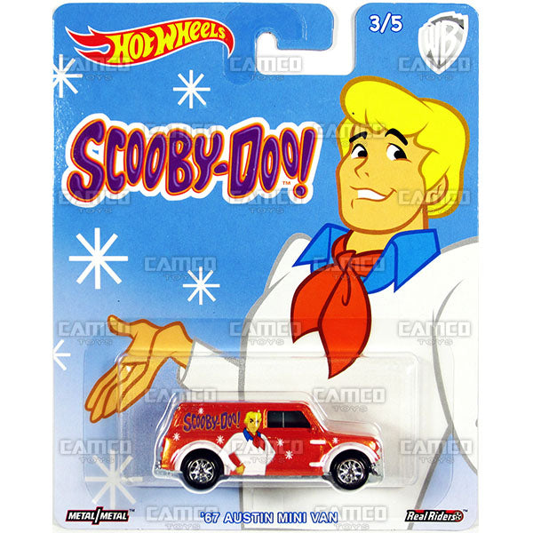 67 Austin Mini Van - 2017 Hot Wheels Pop Culture M Case Scooby Doo assortment DLB45-956M