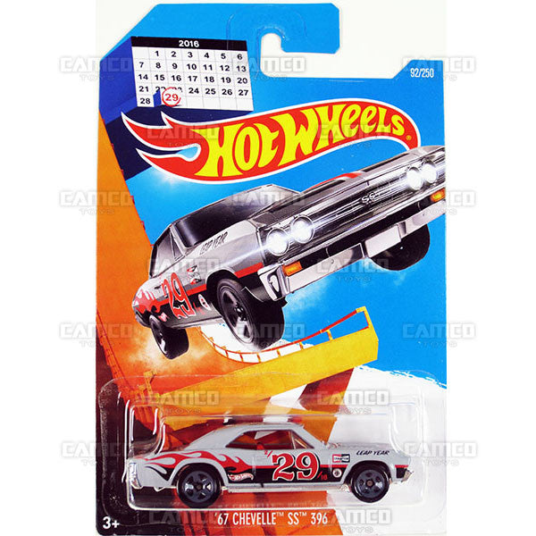67 Chevelle SS 396 #92 Leap Year - 2016 Hot Wheels Basic Mainline F Case WorldWide Assortment C4982