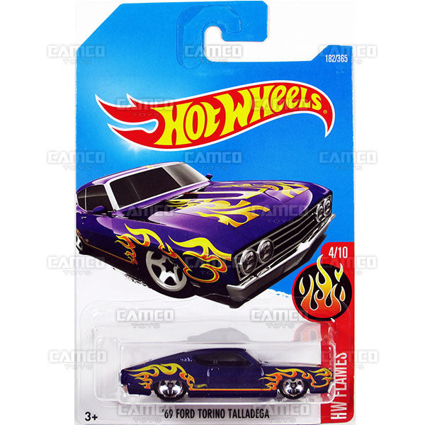 Hot wheels 69 ford 2025 torino talladega hw flames