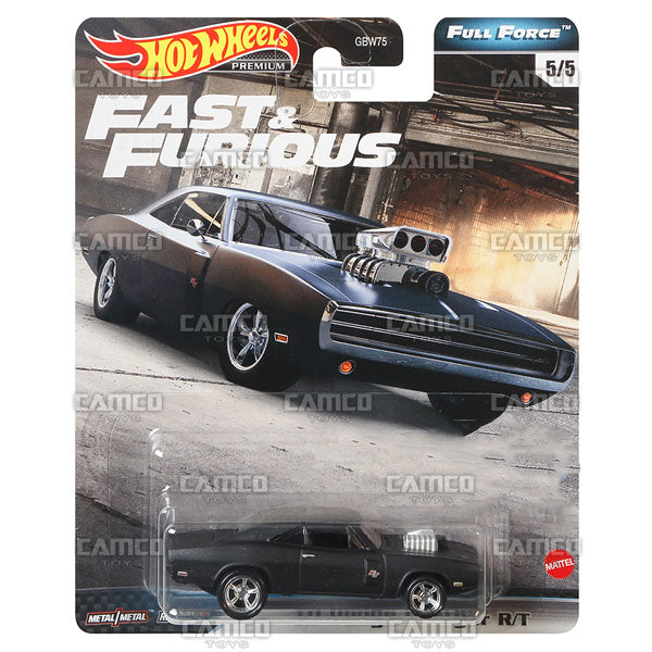 70 Dodge Charger R/T (Full Force) - 2020 Hot Wheels Premium FAST & FURIOUS Case H Assortment GBW75-956H by Mattel.