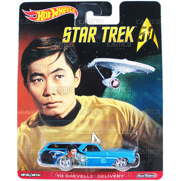 70 CHEVELLE DELIVERY (Sulu) - from 2016 Hot Wheels Pop Culture B Case (STAR TREK 50th Anniversary) Assortment DLB45-956B by Mattel.