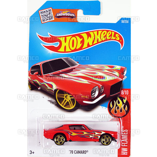 70 Camaro #98 Red - 2016 Hot Wheels Basic Mainline G Case WorldWide Assortment C4982