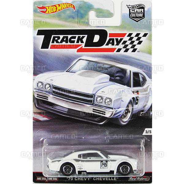 70 CHEVY CHEVELLE - from 2016 Hot Wheels Car Culture D Case (TRACK DAY) Assortment DJF77-956D by Mattel.