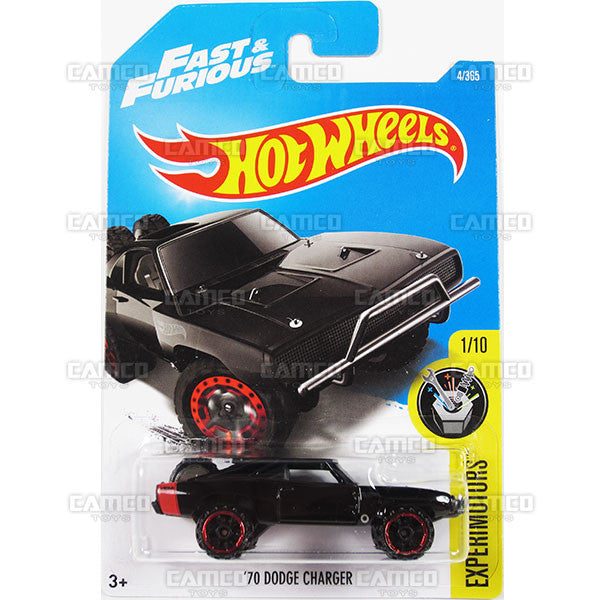 70 Dodge Charger #4 Fast and Furious - 2017 Hot Wheels basic A Case Worldwide Assortment C4982 by Mattel