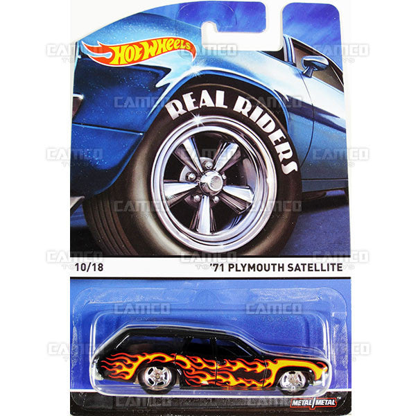71 Plymouth Satellite - 2015 Hot Wheels Heritage C Case (Real Riders) Assortment BDP91-956C by Mattel.
