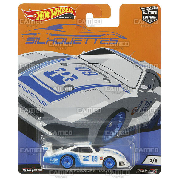 78 Porsche 935-78 - 2019 Hot Wheels Premium Car Culture J Case SILHOUETTES Assortment FPY86-956J by Mattel.