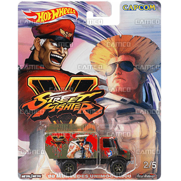 88 Mercedes Unimog U1300 - 2018 Hot Wheels Pop Culture S Case STREET FIGHTER Assortment DLB45-956S by Mattel.