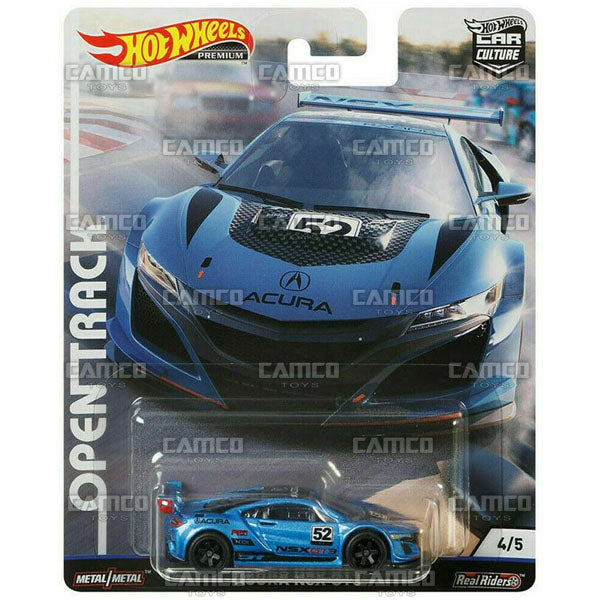 Acura NSX GT3 - 2019 Hot Wheels Car Culture H Case OPEN TRACK Assortment FPY86-956H by Mattel.