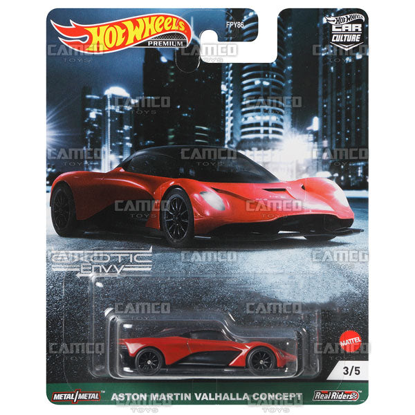 Aston Martin Valhalla Concept - 2021 Hot Wheels Car Culture Exotic Envy Case D Assortment FPY86-957D by Mattel