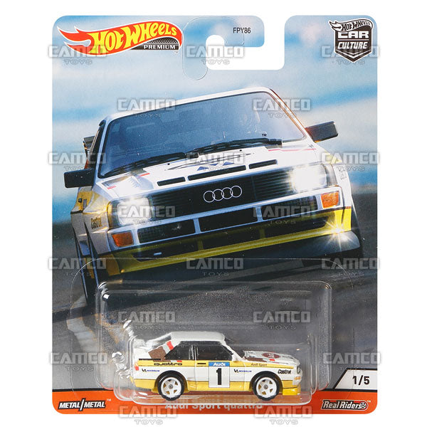 Audi Sport Quattro - 2020 Hot Wheels Premium Car Culture R Case HILL CLIMBERS Assortment FPY86-956R by Mattel.