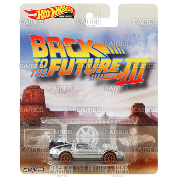 BACK TO THE FUTURE 1955 (part 3) - 2019 Hot Wheels Premium Retro Entertainment M Case Assortment DMC55-956M by Mattel.