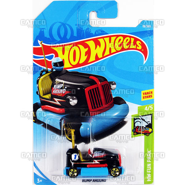 BUMP AROUND #19 black HW Fun Park - 2018 Hot Wheels Basic Mainline A Case Assortment C4982 by Mattel.