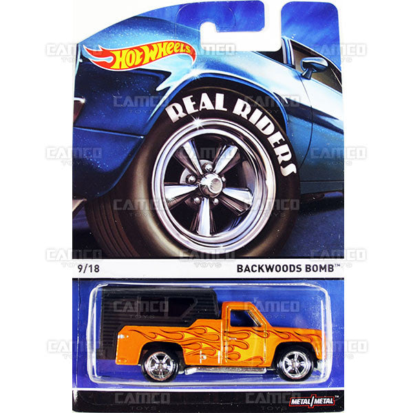 Backwoods Bomb - 2015 Hot Wheels Heritage C Case (Real Riders) Assortment BDP91-956C by Mattel.