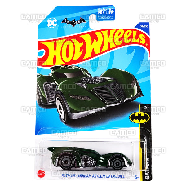 Hot Wheels Arkham Asylum Batmobile - Batman Spielzeugauto Short Card