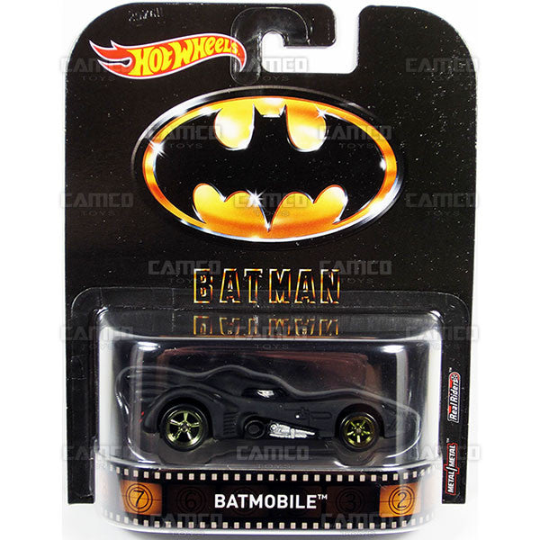 Batmobile (1989 Batman) - 2017 Hot Wheels Retro Entertainment A Case DMC55-956A by Mattel