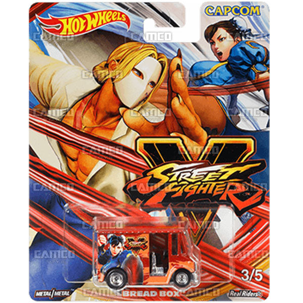 Bread Box - 2018 Hot Wheels Pop Culture S Case STREET FIGHTER Assortment DLB45-956S by Mattel.