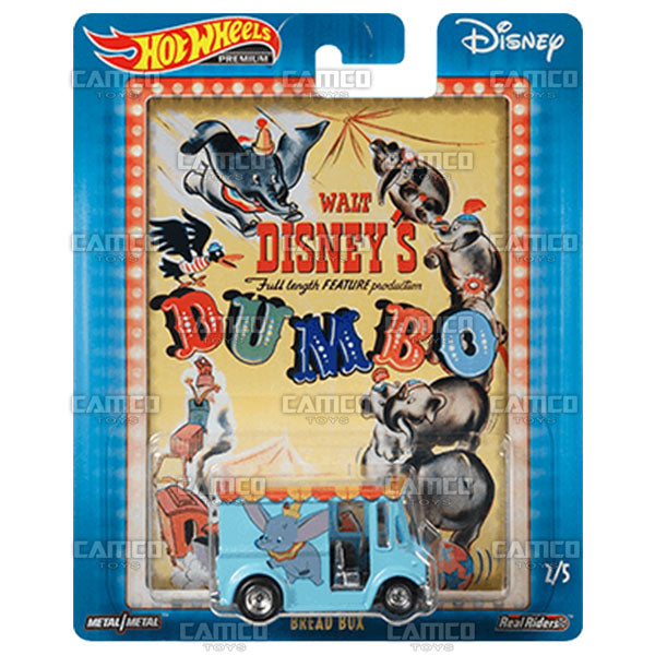 Bread Box (Dumbo) - 2019 Hot Wheels Premium Pop Culture A Case DISNEY Assortment DLB45-946A by Mattel.