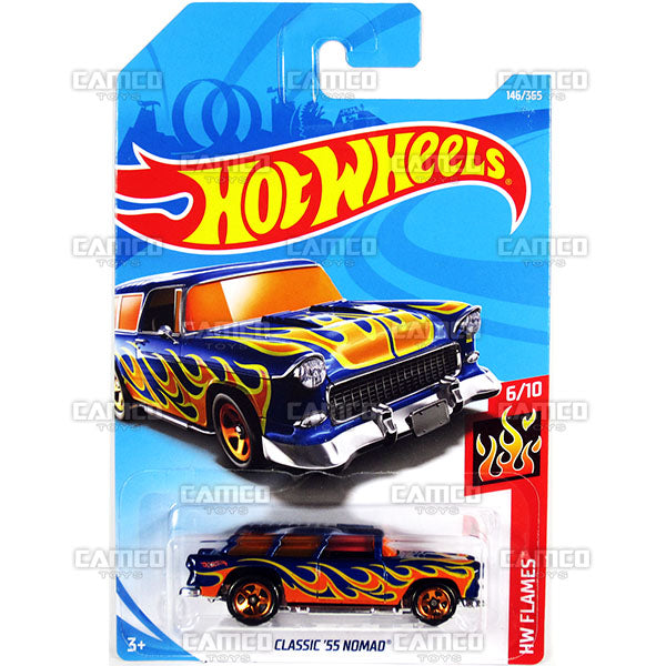 Classic 55 Nomad #146 purple - 2018 Hot Wheels Basic Mainline G Case Assortment C4982 by Mattel.