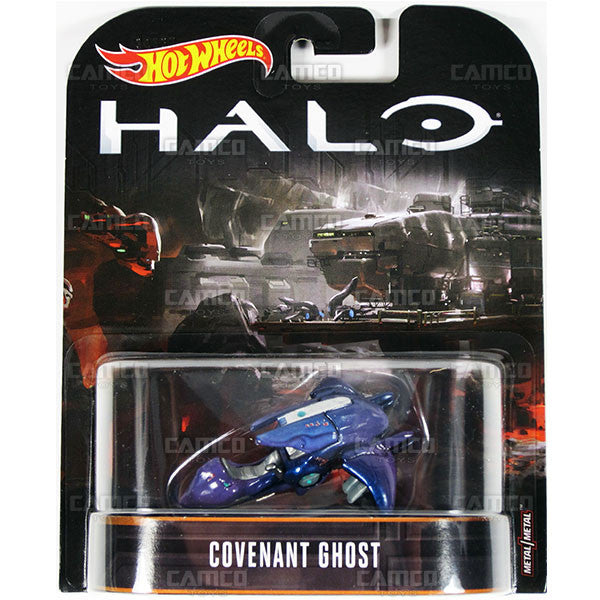 Covenant Ghost - 2017 Hot Wheels Retro Replica Entertainment B Case (HALO) Assortment DMC55-956B