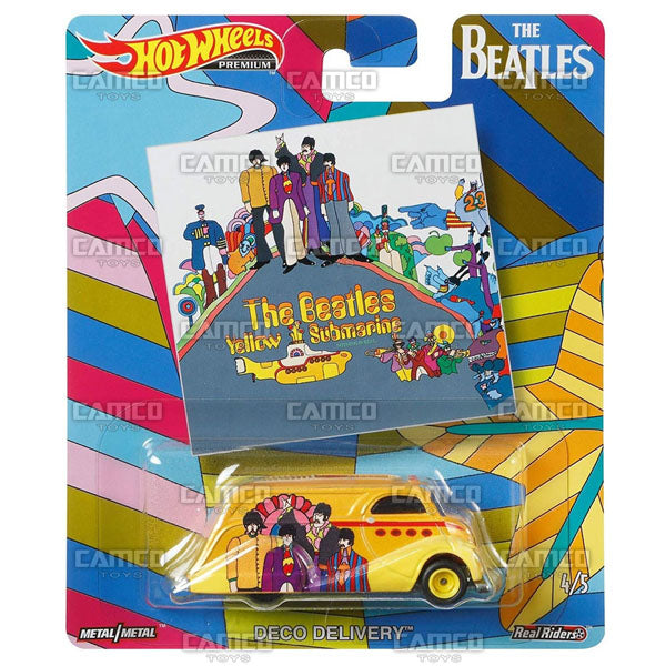 Deco Delivery - 2019 Hot Wheels Premium Pop Culture C Case THE BEATLES Assortment DLB45-946C by Mattel.