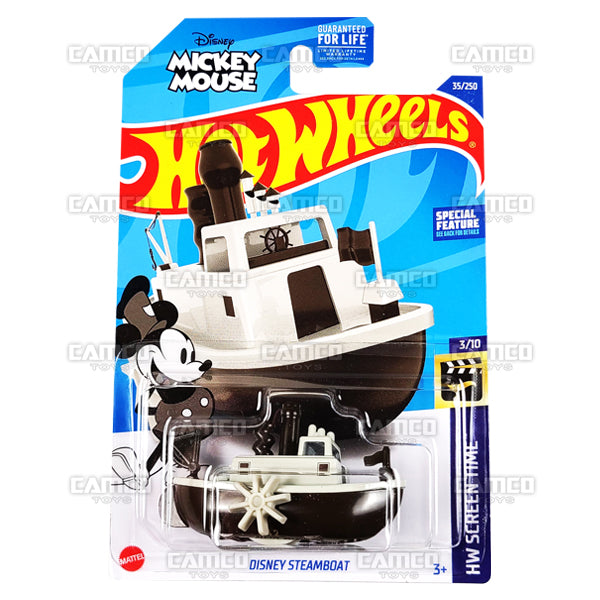 Disney Steamboat #35 Mickey Mouse HW Screen Time - 2022 Hot Wheels Basic Mainline Assortment L2593 by Mattel