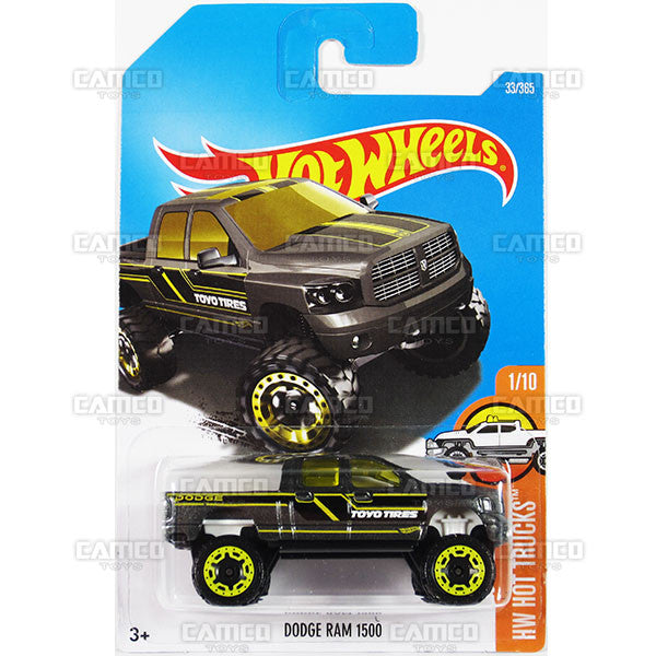 Dodge Ram 1500 #33 Toyo Tires (HW Hot Trucks) - from 2017 Hot Wheels basic mainline B case Worldwide assortment C4982 by Mattel.