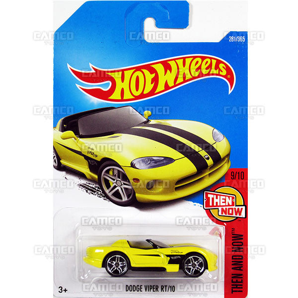 Dodge Viper RT10 #281 yellow (Then and Now) - 2017 Hot Wheels Basic Mainline M Case - C4982