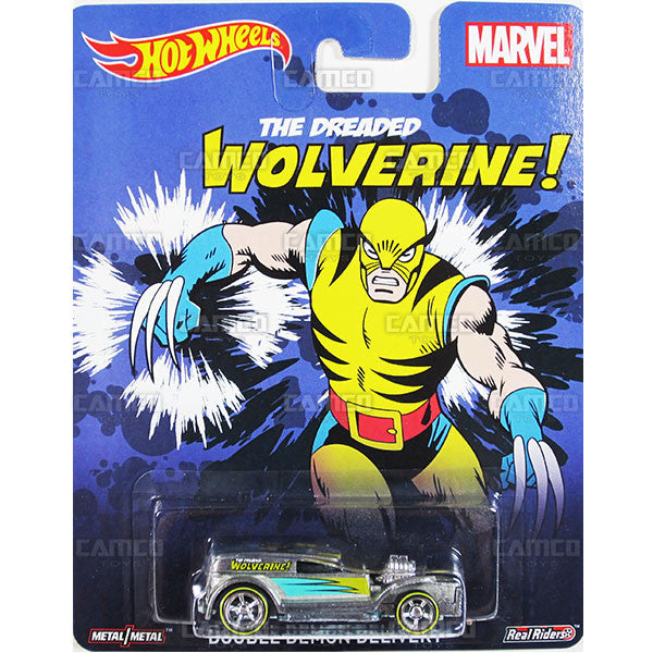 DOUBLE DEMON DELIVERY (Wolverine) - 2015 Hot Wheels Pop Culture D Case (MARVEL) Assortment CFP34-956D by Mattel.