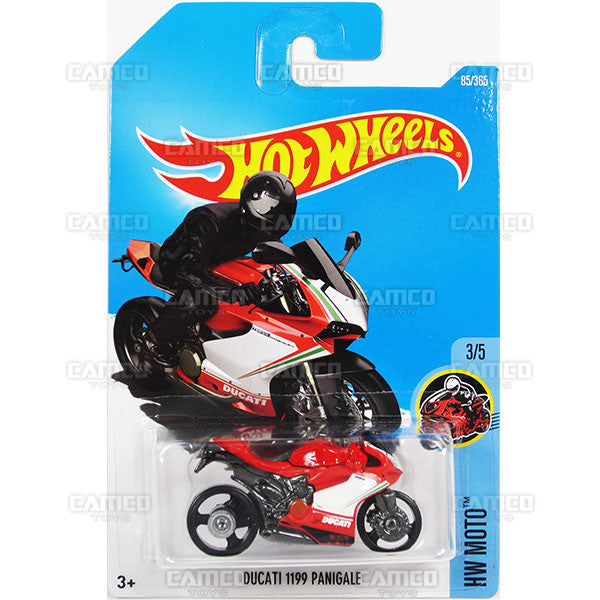 Ducati 1199 Panigale #85 red (HW Moto) - from 2017 Hot Wheels basic mainline E case Worldwide assortment C4982 by Mattel.
