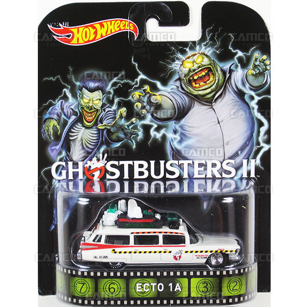 ECTO 1A (Ghostbusters 2) - 2015 Hot Wheels Retro Entertainment F Case BDT77-996F by Mattel