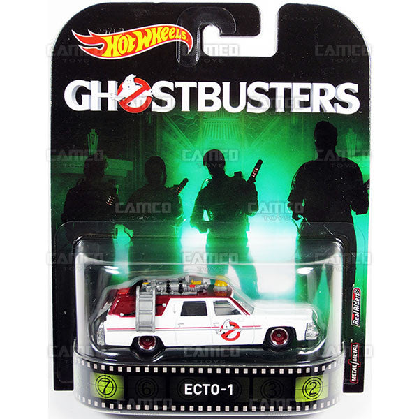 Ecto 1 (Ghostbusters) - 2017 Hot Wheels Retro Entertainment A Case DMC55-956A by Mattel.