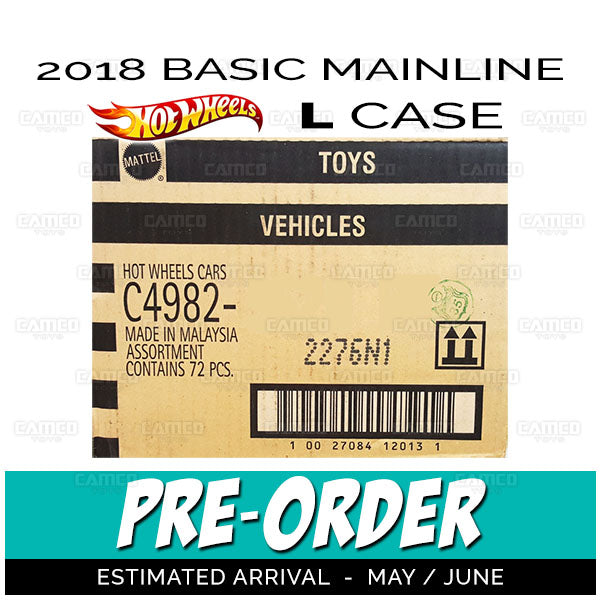 Hot wheels 2018 l case cheap