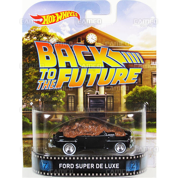 FORD SUPER DE LUXE (Back to the Future) - 2015 Hot Wheels Retro Entertainment F Case BDT77-996F by Mattel