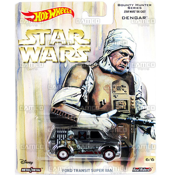 Ford Transit Super Van Dengar 2017 Hot Wheels Pop Culture STAR WARS L Case Assortment Camco Toys