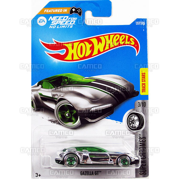 Gazella GT #207 Need for Speed - 2017 Hot Wheels basic mainline J case Worldwide assortment C4982 by Mattel