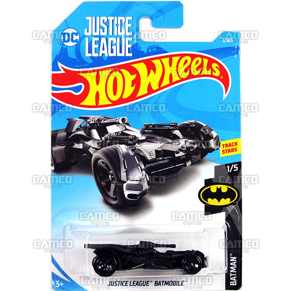 JUSTICE LEAGUE BATMOBILE #1 Batman - 2018 Hot Wheels Basic Mainline A Case Assortment C4982 by Mattel.