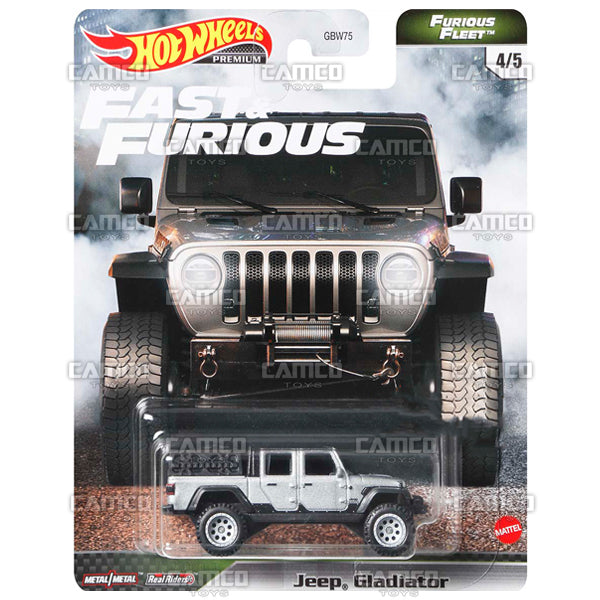 Jeep Gladiator - 2021 Hot Wheels Fast &amp; Furious N Case Furious Fleet Assortment GBW75-956N by Mattel
