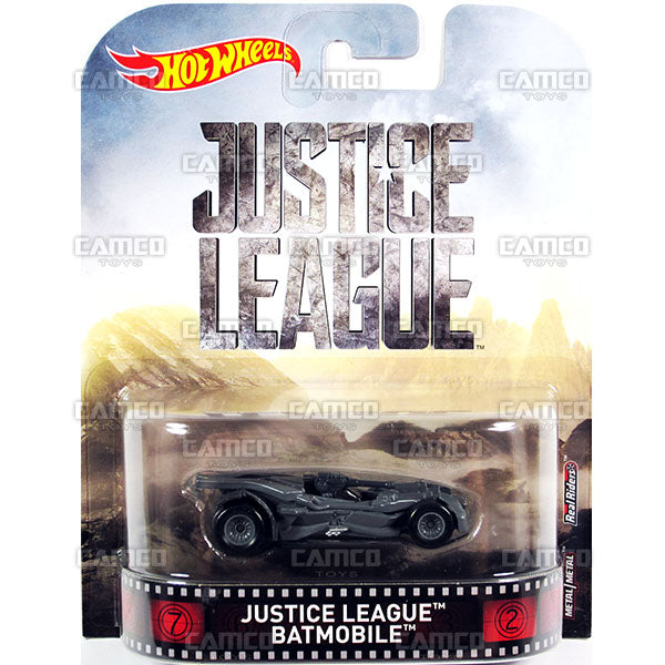 Justice League Batmobile - 2017 Hot Wheels Retro Replica Entertainment D case assortment DMC55-956D