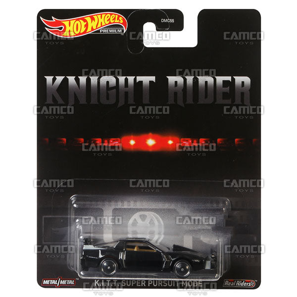 KITT Super Pursuit Mode (Knight Rider) - 2021 Hot Wheels Retro Replica Entertainment Case B Assortment DMC55-957B by Mattel