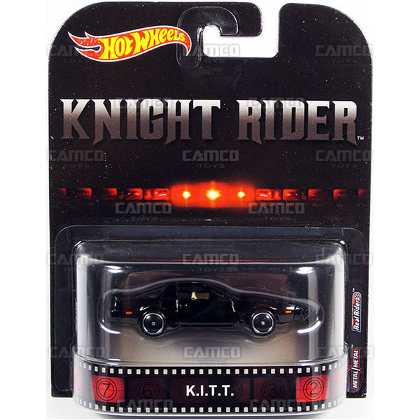 Kitt (Knight Rider) - 2017 Hot Wheels Retro Entertainment A Case DMC55-956A by Mattel.